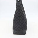 GUCCI GG Canvas Hand Bag Black 002 1121 Auth gh1379-4