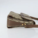 GUCCI GG Supreme Web Sherry Line Shoulder Bag PVC Beige 001 116 0844 Auth gh1384-3
