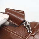 LOUIS VUITTON Suhari Lockit MM Hand Bag Leather Sienne M91876 LV Auth gh1385-9