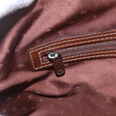 LOUIS VUITTON Suhari Lockit MM Hand Bag Leather Sienne M91876 LV Auth gh1385-21
