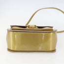 LOUIS VUITTON Monogram Vernis Mirada Bag 2way Beige Poodle M91756 LV Auth gh1388-5