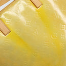 LOUIS VUITTON Monogram Vernis Columbus Tote Bag Gris M91028 LV Auth gh1389-9