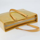 LOUIS VUITTON Monogram Vernis Columbus Tote Bag Gris M91028 LV Auth gh1389-6