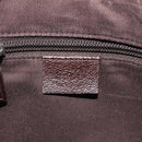 GUCCI GG Canvas Shoulder Bag Beige Silver 181092 Auth gh139-17