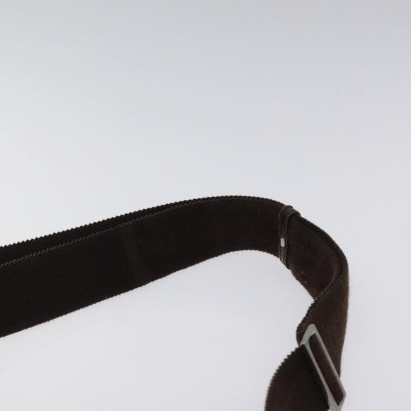 GUCCI GG Canvas Shoulder Bag Beige Silver 181092 Auth gh139