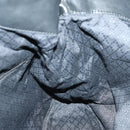 GUCCI Bamboo Hand Bag Nylon 2way Black Silver 001 2404 1577 0 Auth gh1392-19