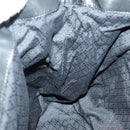 GUCCI Bamboo Hand Bag Nylon 2way Black Silver 001 2404 1577 0 Auth gh1392-20