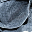 GUCCI Bamboo Hand Bag Nylon 2way Black Silver 001 2404 1577 0 Auth gh1392-22