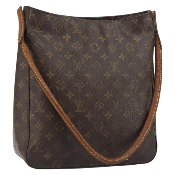 LOUIS VUITTON Monogram Looping GM Shoulder Bag M51145 LV Auth gh1396