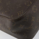 LOUIS VUITTON Monogram Looping GM Shoulder Bag M51145 LV Auth gh1396-17
