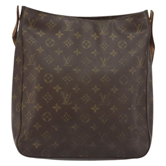 LOUIS VUITTON Monogram Looping GM Shoulder Bag M51145 LV Auth gh1396
