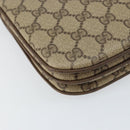 GUCCI GG Supreme Shoulder Bag PVC Beige Gold 004 256 0024 Auth gh1397-13