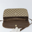 GUCCI GG Supreme Shoulder Bag PVC Beige Gold 004 256 0024 Auth gh1397-15