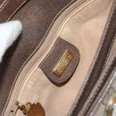 GUCCI GG Supreme Shoulder Bag PVC Beige Gold 004 256 0024 Auth gh1397-16