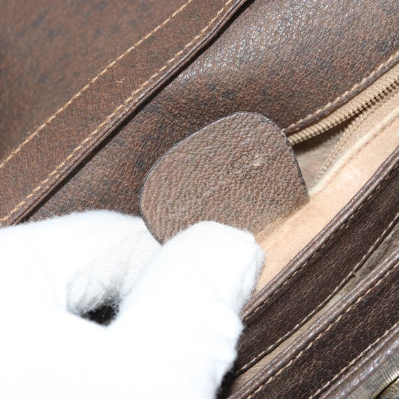 GUCCI GG Supreme Shoulder Bag PVC Beige Gold 004 256 0024 Auth gh1397