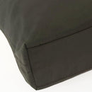 PRADA Tote Bag Nylon Khaki Silver Auth gh1399-14