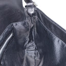 FENDI Shoulder Bag Leather Black Gold Auth gh1401-19