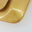 LOUIS VUITTON Monogram Vernis Thompson Street Bag Beige M91301 LV Auth gh1403-14
