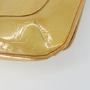LOUIS VUITTON Monogram Vernis Thompson Street Bag Beige M91301 LV Auth gh1403-15