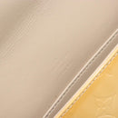 LOUIS VUITTON Monogram Vernis Thompson Street Bag Beige M91301 LV Auth gh1403-17
