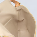 LOUIS VUITTON Monogram Vernis Thompson Street Bag Beige M91301 LV Auth gh1403-18