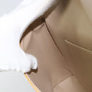 LOUIS VUITTON Monogram Vernis Thompson Street Bag Beige M91301 LV Auth gh1403-19