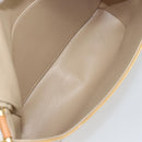 LOUIS VUITTON Monogram Vernis Thompson Street Bag Beige M91301 LV Auth gh1403-20