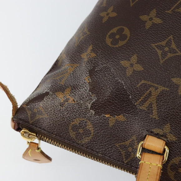 LOUIS VUITTON Monogram Jena PM Tote Bag M42268 LV Auth gh1404
