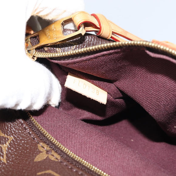 LOUIS VUITTON Monogram Jena PM Tote Bag M42268 LV Auth gh1404