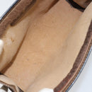 GUCCI GG Supreme Web Sherry Line Clutch Bag PVC Beige Red 89 01 001 Auth gh1405-14