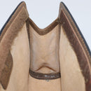 GUCCI GG Supreme Web Sherry Line Clutch Bag PVC Beige Red 89 01 001 Auth gh1405-13