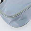 PRADA mini Shoulder Bag Nylon Light Blue Silver Auth gh1407-17
