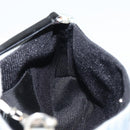 PRADA mini Shoulder Bag Nylon Light Blue Silver Auth gh1407-20