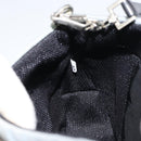 PRADA mini Shoulder Bag Nylon Light Blue Silver Auth gh1407-21