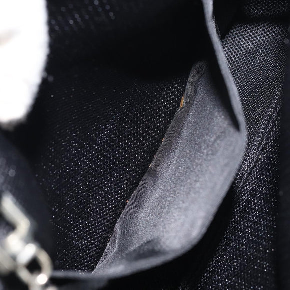 PRADA mini Shoulder Bag Nylon Light Blue Silver Auth gh1407