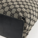 GUCCI GG Canvas Tote Bag Zwart Goud 002 1098 2404 Auth gh1410-9