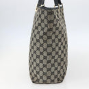 GUCCI GG Canvas Tote Bag Zwart Goud 002 1098 2404 Auth gh1410-3
