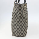 GUCCI GG Canvas Tote Bag Zwart Goud 002 1098 2404 Auth gh1410-4