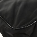 GUCCI Bamboo Hand Bag Nylon 2way Black Gold 001 2058 1577 5 Auth gh1412-17