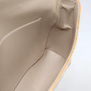 LOUIS VUITTON Monogram Vernis Thompson Street Bag Beige M91301 LV Auth gh1416-18