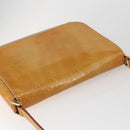 LOUIS VUITTON Monogram Vernis Thompson Street Bag Beige M91301 LV Auth gh1416-6
