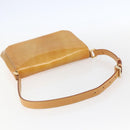 LOUIS VUITTON Monogram Vernis Thompson Street Bag Beige M91301 LV Auth gh1416-7