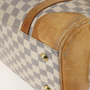 LOUIS VUITTON Damier Azur Berkeley Hand Bag N52001 LV Auth gh1418-15