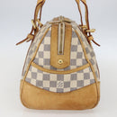 LOUIS VUITTON Damier Azur Berkeley Hand Bag N52001 LV Auth gh1418-3