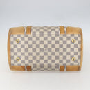 LOUIS VUITTON Damier Azur Berkeley Hand Bag N52001 LV Auth gh1418-5