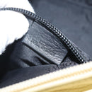 LOEWE Anagram Americana 28 Hand Bag Leather Cream Silver Auth gh142-12