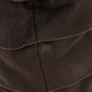 Salvatore Ferragamo Vala Tote Bag Canvas Brown Silver Auth gh1425-5