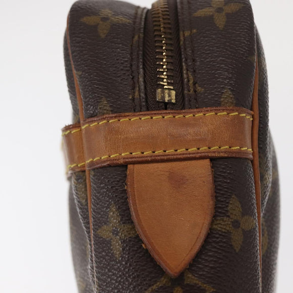 LOUIS VUITTON Monogram Compiegne 28 Clutch Bag M51845 LV Auth gh1433