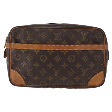 LOUIS VUITTON Monogram Compiegne 28 Clutch Bag M51845 LV Auth gh1433 - 0