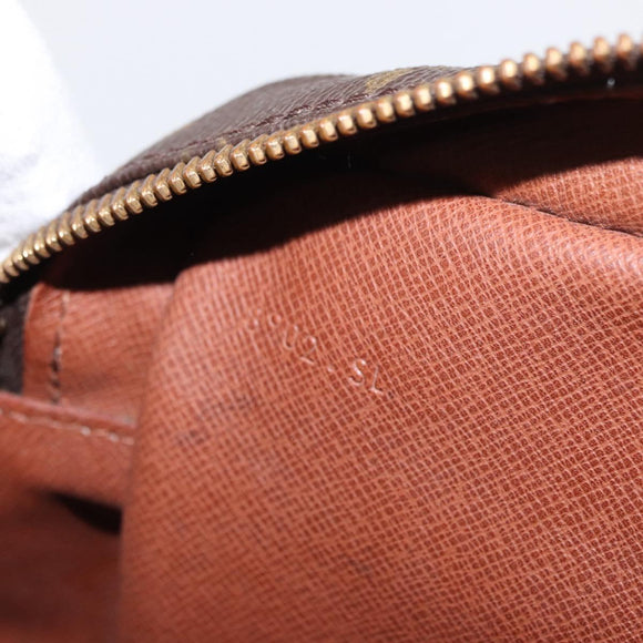 LOUIS VUITTON Monogram Compiegne 28 Clutch Bag M51845 LV Auth gh1433